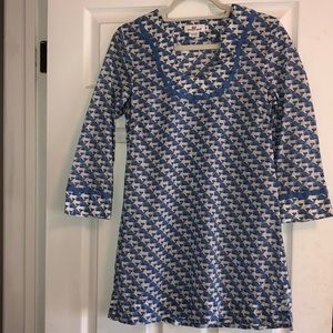 Vineyard vines Linen tunic/ swimsuit cover up